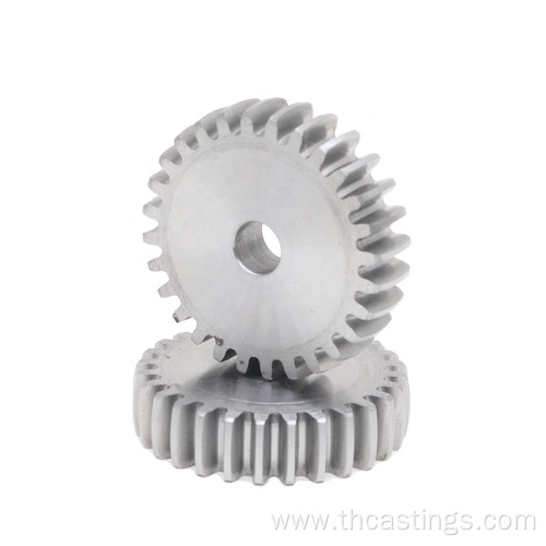 CNC machining carbon steel material gear parts